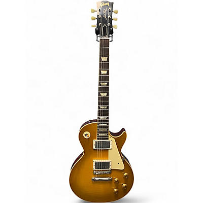 Used Gibson 1959 Reissue Les Paul Lemonburst Solid Body Electric Guitar