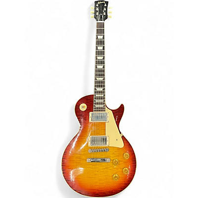 Used Gibson 1959 Reissue Murphy Aged Les Paul 3 Color Sunburst Solid Body Electric Guitar