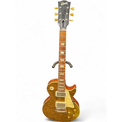 Used Gibson 1959 Reissue Murphy Aged Les Paul Gold Solid Body Electric Guitar