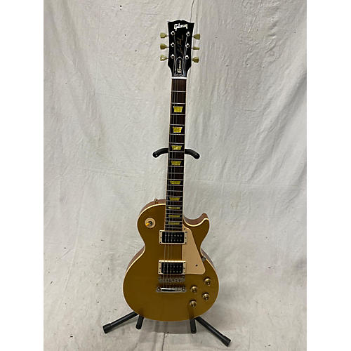 Gibson Used Gibson 1960 Reissue Les Paul Gold Top Solid Body Electric Guitar Gold Top