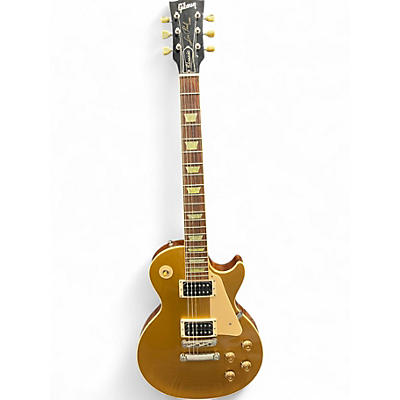 Used Gibson 1960 Reissue Les Paul Gold Top Solid Body Electric Guitar