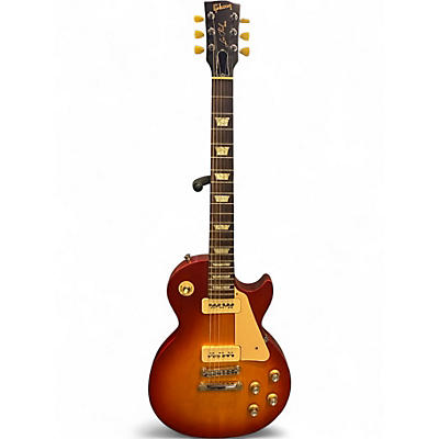 Used Gibson 1960S Tribute Les Paul Studio Cherry Sunburst Solid Body Electric Guitar