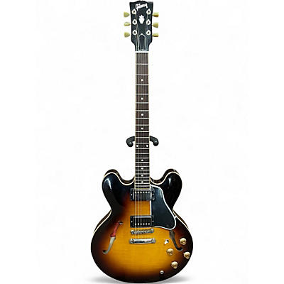 Used Gibson 1961 ES335 VOS 2 Color Sunburst Hollow Body Electric Guitar