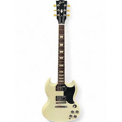 Used Gibson 1961 Reissue SG Antique White Solid Body Electric Guitar