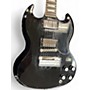 Used Gibson Used Gibson 1961 Reissue SG Black Solid Body Electric Guitar Black