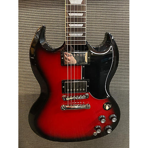 Gibson Used Gibson 1961 Reissue SG Crimson Red Burst Solid Body Electric Guitar Crimson Red Burst