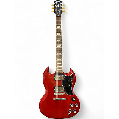 Used Gibson 1961 Reissue SG Crimson Red Trans Solid Body Electric Guitar