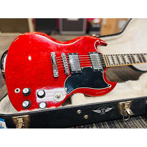 Gibson Used Gibson 1961 Reissue SG Heritage Cherry Solid Body Electric Guitar Heritage Cherry