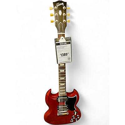 Used Gibson 1961 Reissue SG Red Solid Body Electric Guitar