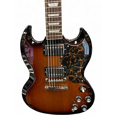 Used Gibson 1961 Reissue SG Tobacco Sunburst Solid Body Electric Guitar