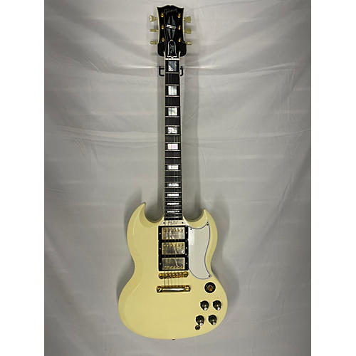 Gibson Used Gibson 1961 SG Custom Reissue Alpine White Solid Body Electric Guitar Alpine White