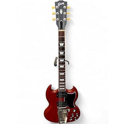 Used Gibson 1961 SG Faded Maestro Faded Cherry Solid Body Electric Guitar