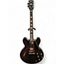 Used Gibson 1963 ES335 Block Reissue Walnut Hollow Body Electric Guitar Walnut