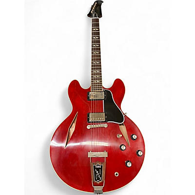Used Gibson 1964 REISSUE TRINI LOPEZ CHERRY RED Hollow Body Electric Guitar