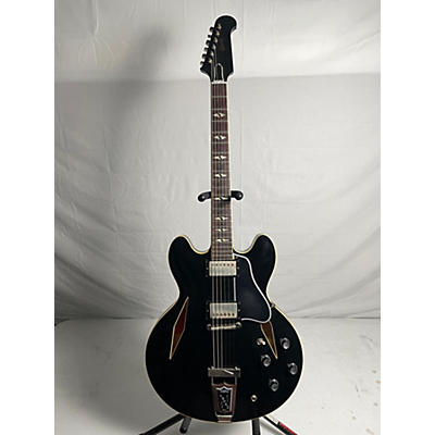 Gibson Used Gibson 1964 Trini Lopez Standard Ebony Ultra Light Aged Black Hollow Body Electric Guitar