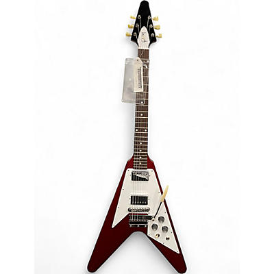 Used Gibson 1967 mahogany flying v Sparkling Burgundy Solid Body Electric Guitar