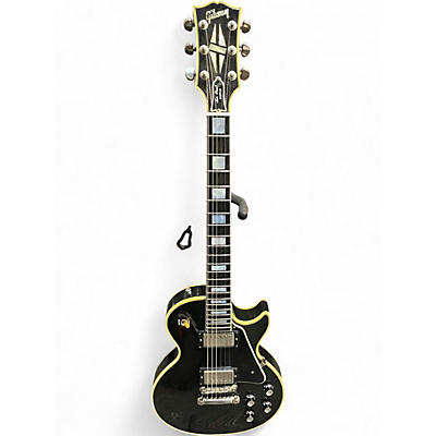 Used Gibson 1968 Les Paul Custom Reissue Black Solid Body Electric Guitar