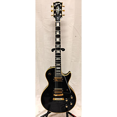 Gibson Used Gibson 1968 Les Paul Custom Reissue Ebony Solid Body Electric Guitar