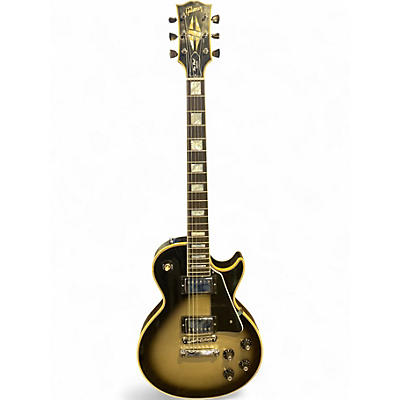 Used Gibson 1968 Les Paul Custom Reissue Silverburst Solid Body Electric Guitar