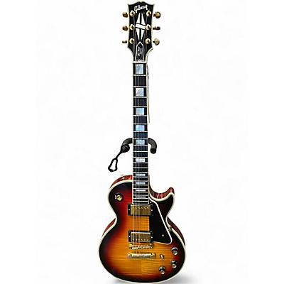 Used Gibson 1968 Les Paul Custom Reissue Tobacco Sunburst Solid Body Electric Guitar