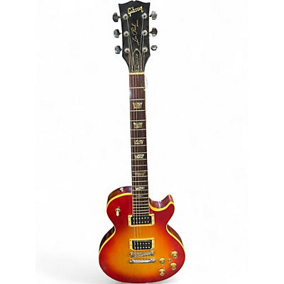 Used Gibson 1970'S LES PAUL DELUXE Cherry Sunburst Solid Body Electric Guitar