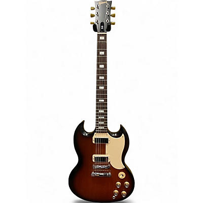Used Gibson 1970S Tribute SG Special 2 Tone Sunburst Solid Body Electric Guitar