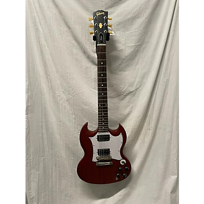 Gibson Used Gibson 1970S Tribute SG Special Worn Cherry Solid Body Electric Guitar