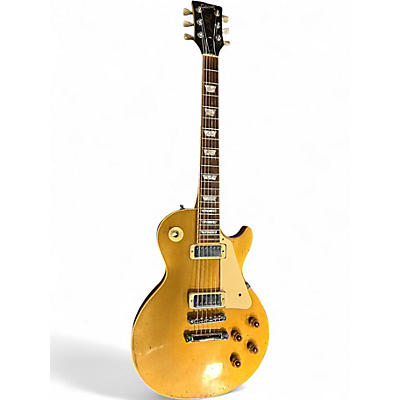 Used Gibson 1976 Les Paul Deluxe Gold Top Gold Top Solid Body Electric Guitar
