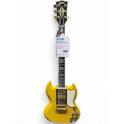 Used Gibson 1991 30TH ANNIVERSARY '61 SG CUSTOM TV Yellow Solid Body Electric Guitar