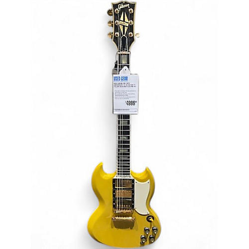 Used Gibson 1991 30TH ANNIVERSARY '61 SG CUSTOM TV Yellow Solid Body Electric Guitar TV Yellow