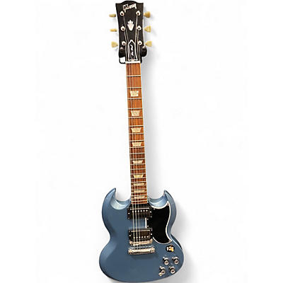 Used Gibson 2010 Custom Shop 61 Reissue SG Pelham Blue Solid Body Electric Guitar