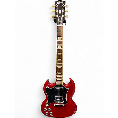 Used Gibson 2011 SG Standard Left Handed Heritage Cherry Solid Body Electric Guitar