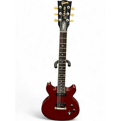 Used Gibson 2015 les paul double cut 100 robot Heritage Cherry Solid Body Electric Guitar