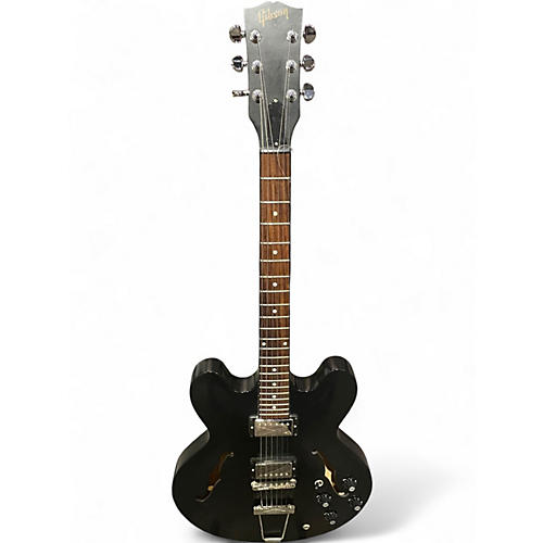 Used Gibson 2018 ES 330 Satin Black  Satin Black Hollow Body Electric Guitar Satin Black