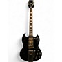 Used Gibson 3 PICK UP SG Black and Gold Solid Body Electric Guitar Black and Gold