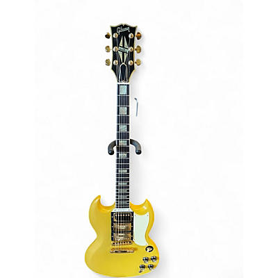 Used Gibson 30th Anniversary 61' SG Les Paul Custom TV Yellow Solid Body Electric Guitar