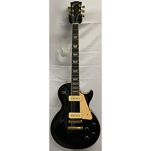 Gibson Used Gibson 40th Anniversary Les Paul P90 Ebony Solid Body Electric Guitar Ebony