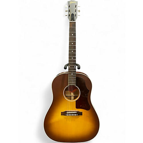 Used Gibson 50s J45 Faded Vintage Sunburst Acoustic Guitar Vintage Sunburst