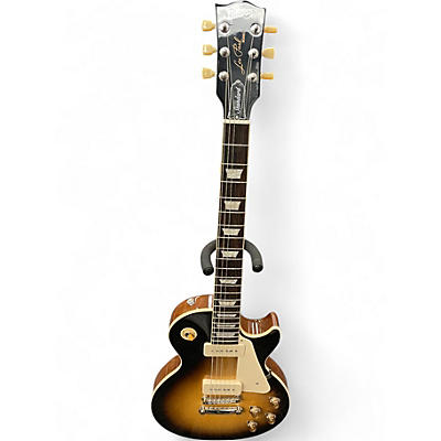Used Gibson 50s Style Les Paul Standard W/ P90S 2 Tone Sunburst Solid Body Electric Guitar
