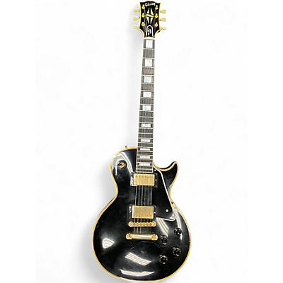 Used Gibson  57 Les Paul Custom  Black Solid Body Electric Guitar