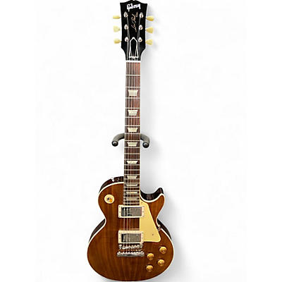 Used Gibson 59 LP Standard Koa Brown Solid Body Electric Guitar