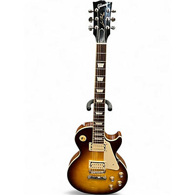 Used Gibson 60's Les Paul Double Trouble Vintage Tobacco Sunburst Solid Body Electric Guitar