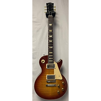 Gibson Used Gibson 60th Anniversary 1960 Les Paul Standard V2 Deep Cherry Solid Body Electric Guitar