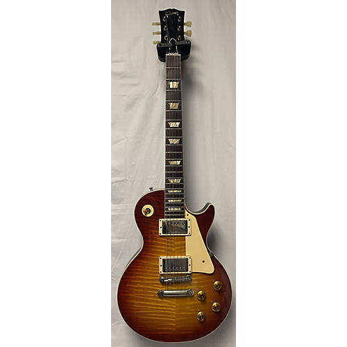 Gibson Used Gibson 60th Anniversary 1960 Les Paul Standard V2 Deep Cherry Solid Body Electric Guitar Deep Cherry