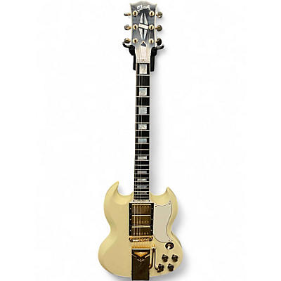 Used Gibson 61  LES PAUL SG CUSTOM ALPINE WHITE Solid Body Electric Guitar
