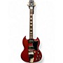 Used Gibson 61 SG STANDARD W/ MAESTRO CHERRY RED Solid Body Electric Guitar CHERRY RED