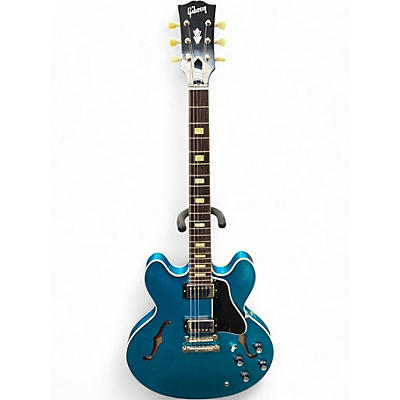 Used Gibson '64 ES-335 Blue Hollow Body Electric Guitar