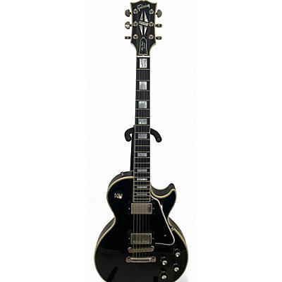 Gibson Used Gibson 68 R1 LES PAUL CUSTOM Ebony Solid Body Electric Guitar