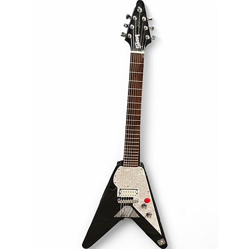 Used Gibson 7 String Djemo Mod Shop Black Solid Body Electric Guitar Black