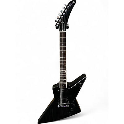 Used Gibson 70S EXPLORER Ebony Solid Body Electric Guitar